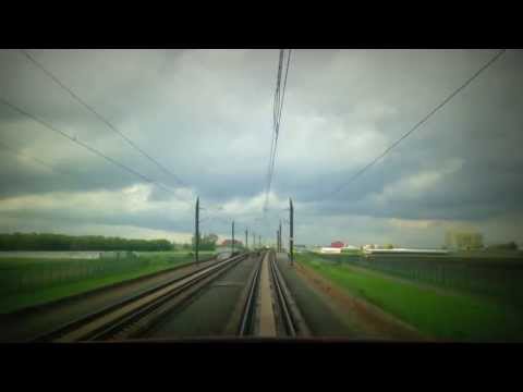Driver's Eye View TGV Thalys Brussels South/Midi - Amsterdam Central