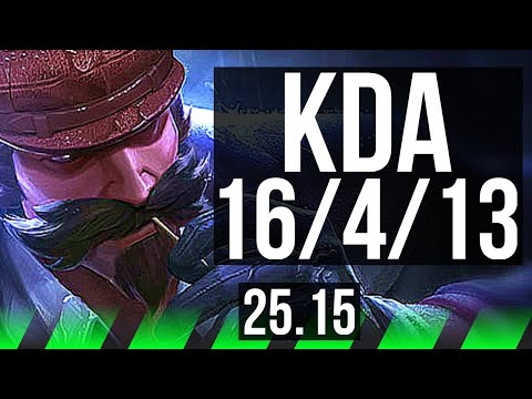 GRAVES vs NOCTURNE (JGL) | 16/4/13, 42k DMG, Dominating | TR Grandmaster | 25.15