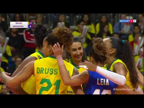 Amistoso Internacional de Vôlei Feminino 2019 - Brasil x Argentina ( Jogo 2 )