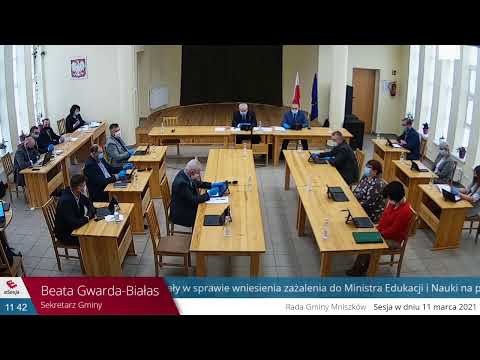 XXX Sesja Rady Gminy Mniszków - cz. 1