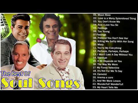 Perry Como,Johnny Mathis,Jerry Vale,Andy Wiliams || The Best Soul Songs 50s 60s