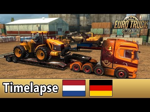 ETS2 Timelapse Rotterdam Netherlands to Dortmund Germany - ETS2 ProMods