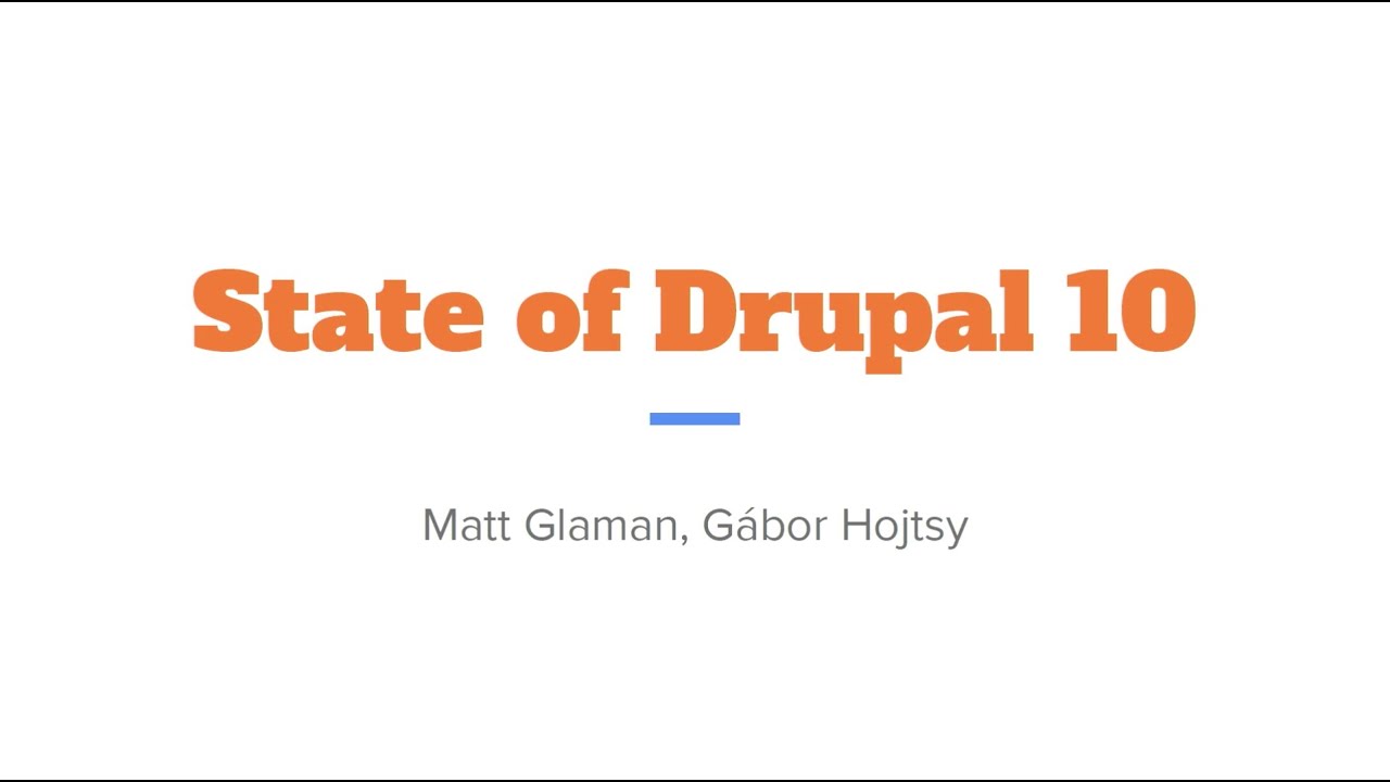 Getting ready for Drupal 10: DrupalCon Portland 2022
