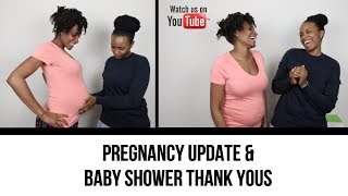 Our First Video of 2018: Pregnancy Update, Happy New Year & Baby Shower Thank Yous |Lesbian Couple