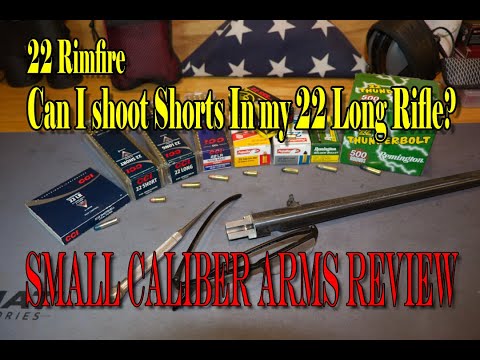 22 Rimfire-Shooting Shorts in a LR Firearm