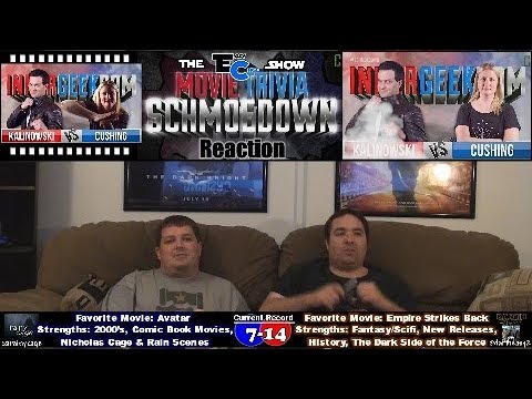 Movie Trivia Schmoedown Innergeekdom REACTION: Kalinowski VS Cushing