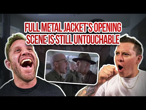 Hilarious FIRST REACTION To Full Metal Jacket - Gunnery Sergeant Hartman