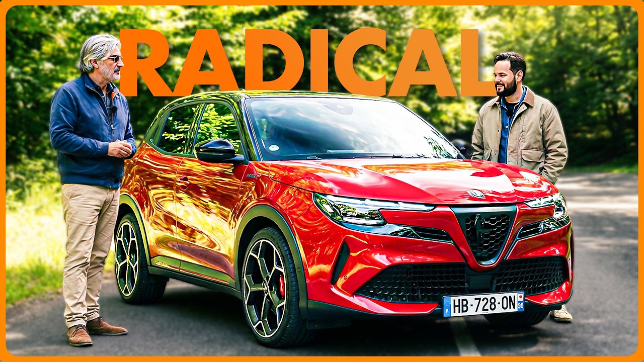 GÉNIALE OU DÉCEVANTE ? On a testé l'Alfa Romeo Junior Veloce !