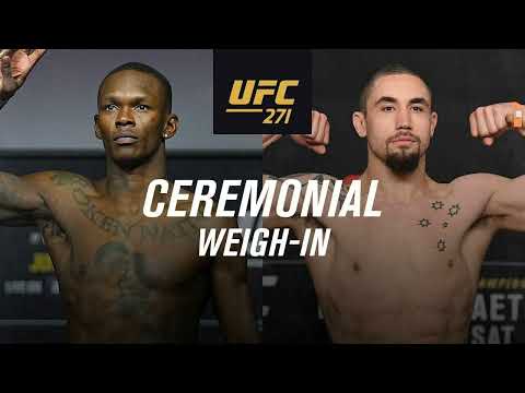 UFC Ceremonial Weigh-In MUSIC (Part 2 of 3) - Vocal Cut - *Exclusive*