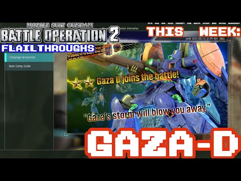 Gundam Battle Operation 2 05/06/21 Update: AMX-006 Gaza-D Plus GBO Days And Asshimar In RTs