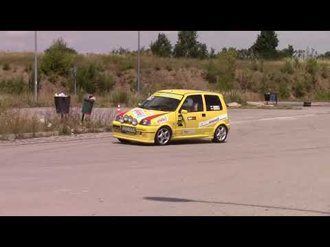 3 OMV Wałbrzyski Mistrz Kierownicy 2019 - Sławomir Drozdek / Daniel Drozdek  - Fiat Cinquecento
