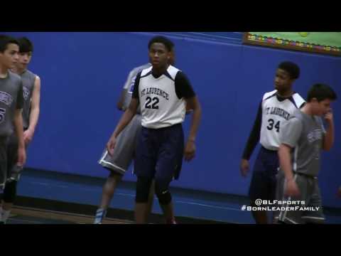 8th Grader Khalil Farmer 28 pts, 11 rebs, 8 asst