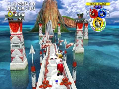 Sonic Heroes - Seaside Hill