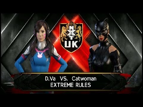 D.Va [Overwatch] vs. Catwoman [DC] ★ WWE 2K22 ★