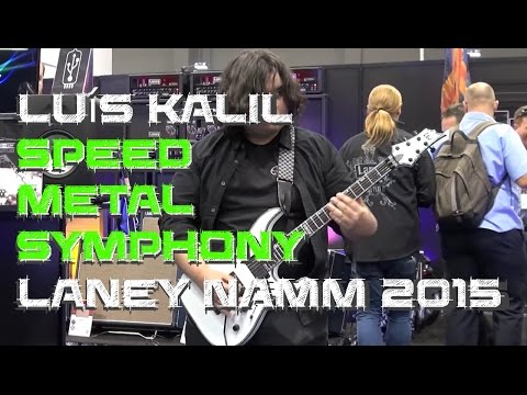 Luís Kalil: Speed Metal Symphony Laney Booth 2015