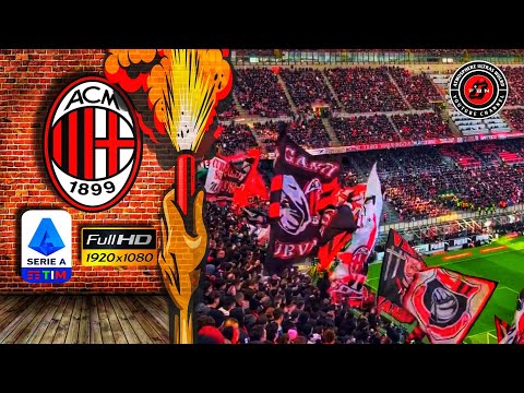 🔴⚫ ULTRAS CURVA SUD MILANO • FANTASTIC ATMOSPHERE • Serie A • AC Milan vs Sassuolo 3-0
