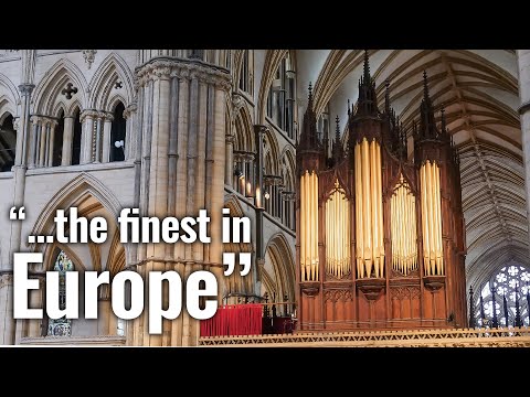 🎵 Lincoln Cathedral Organ Demonstration // Jeffrey Makinson