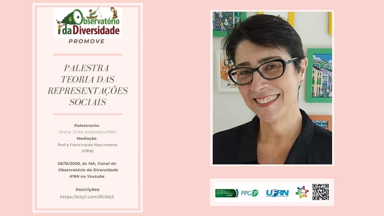 PALESTRA - TEORIA DAS REPRESENTAÇÕES SOCIAIS