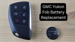 How To Replace or Change GMC Yukon Remote Key Fob Battery 2021 - 2023