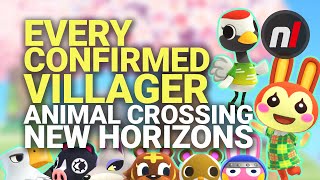Every Villager & Character Confirmed for Animal Crossing: New Horizons So Far