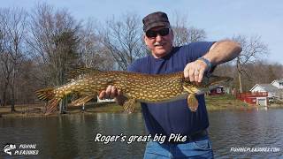 Fishing For Prespawn Bass (Bonus Pic: Jumbo Pike!)