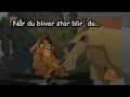 The Lion King Ll My Lullaby Danish Subs