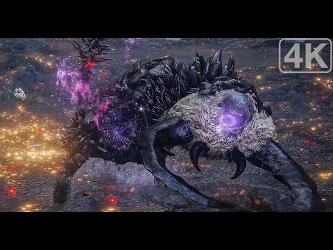 Full-Grown Fallingstar Beast Boss Fight｜Elden Ring｜4K