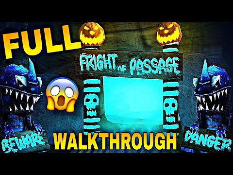 DREADFALL MAZE 2021 [fright of passage] FULL WALKTHROUGH 🎃