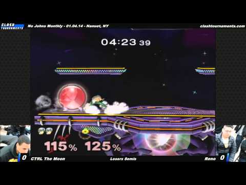 SSBM - CTRL The Moon vs Reno - Losers Semis - No Johns Monthly