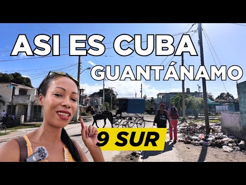 Así está Cuba hoy. Calle 9 Sur  GUANTÁNAMO calle por calle.