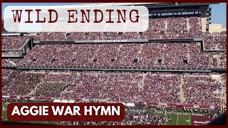 The Aggie War Hymn - After a WILD 31-30 Victory