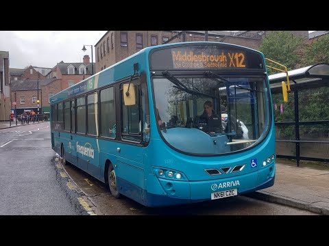 Route X12 | Arriva North East VDL SB200/Wright Pulsar 2 1489 (NK61 CZC)