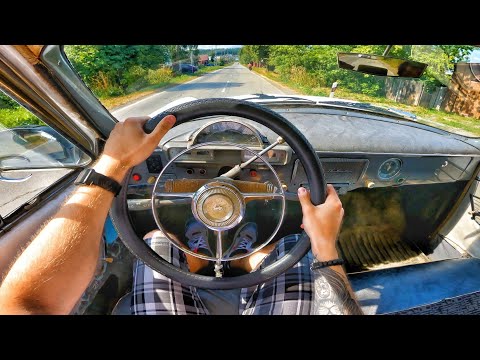 1964 GAZ 21 Volga 2.4 MT - POV TEST DRIVE