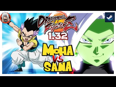 DBFZ Sana vs Moha (Gotenks, GokuSSJ, Krillin) vs (SuperBaby2, Zamasu, Videl)