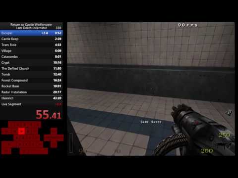 New XLABS Route for RTCW RTA Speedrun