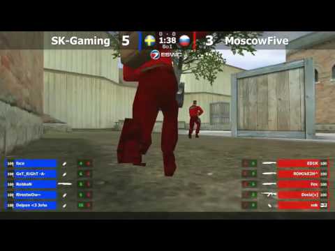 ESWC GS  MoscowFive vs SK-Gaming @de_forge