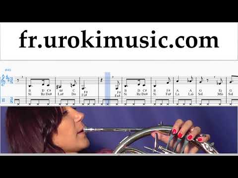 Cours de Cor D'harmonie Harry Potter - Hedwig's Theme Tuto Partitions um-i829