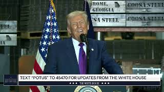 Donald Trump Klaim Tarif Hidupkan Industri Manufaktur