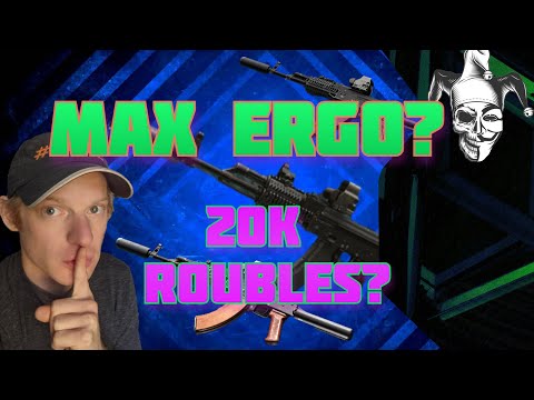 An Exploit to get max ergo on any gun in EFT?