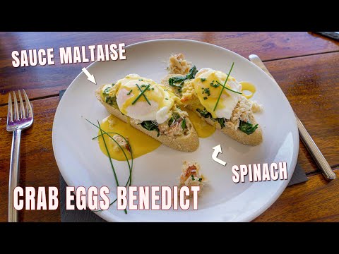 How to Make Eggs Benedict at Home | Crab Eggs Benedict | Chef James