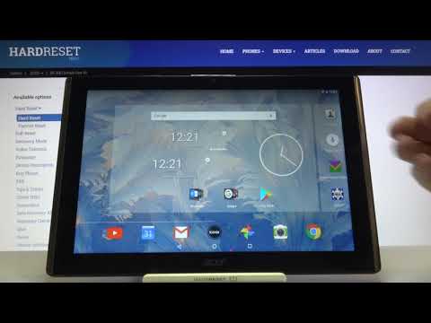 How to Add Widget to Home Screen in ACER Iconia One 10 – Customize Home Screen