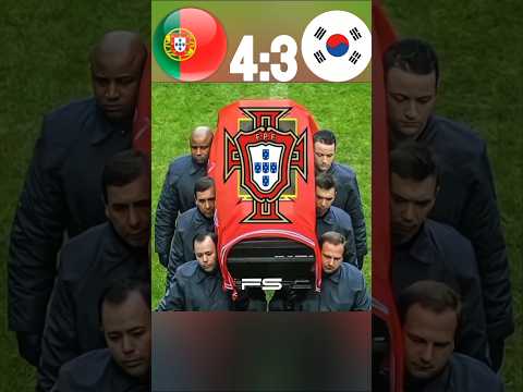 The Day Ronaldo Destroyed Korea & FIFA World Cup🏆⚽ |#cr7  Final World Cup 2026 #football #shorts