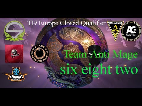 TI9 Closed Qualifier Europe Playoff Day 1