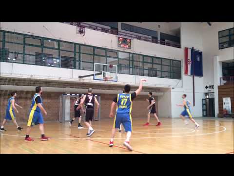 CroHoops Division I 2018/19 Rnd.22 - Građevinski fakultet vs. Bosco