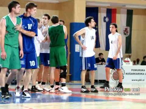 Prerivanje na tekmi PŠK Ljutomer 1 - KK Paloma Sladki Vrh