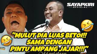 Download lagu LAWAK 🤣 “Mulut Dia Luas Betoi! Sama Dengan Pintu Ampang Jajar!!! - Sanusi mp3