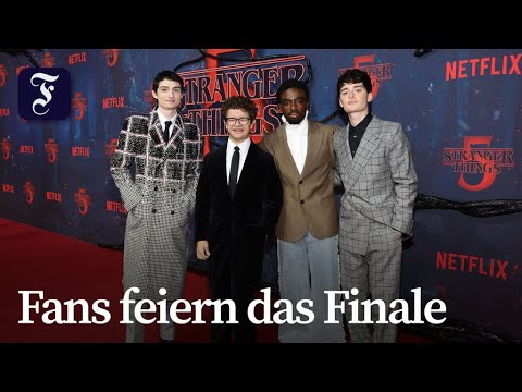 Finale Staffel: „Stranger Things“-Cast begeistert Fans in Berlin