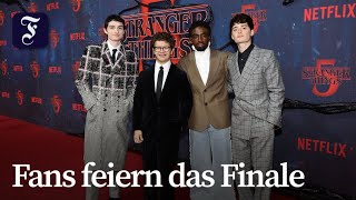 Finale Staffel: „Stranger Things“-Cast begeistert Fans in Berlin