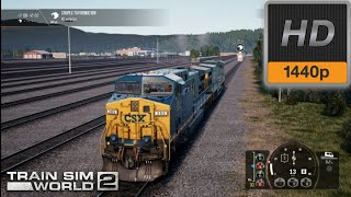 AC4400CW - X798 - Westbound Helper | Train Sim World 2 | 1080p60fps