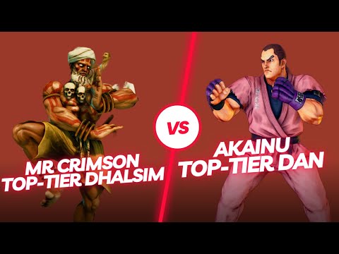 SFV CE ▰ Mister Crimson (Dhalsim) vs Akainu (Dan) ▰ Street Fighter 5 Top Tier Gameplay
